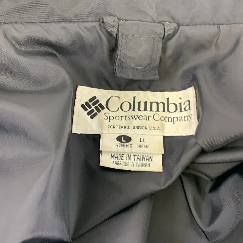 BOGO Columbia Bugaboo Jacket Vintage Interchange Black Purple 3 - 1 Womens Large